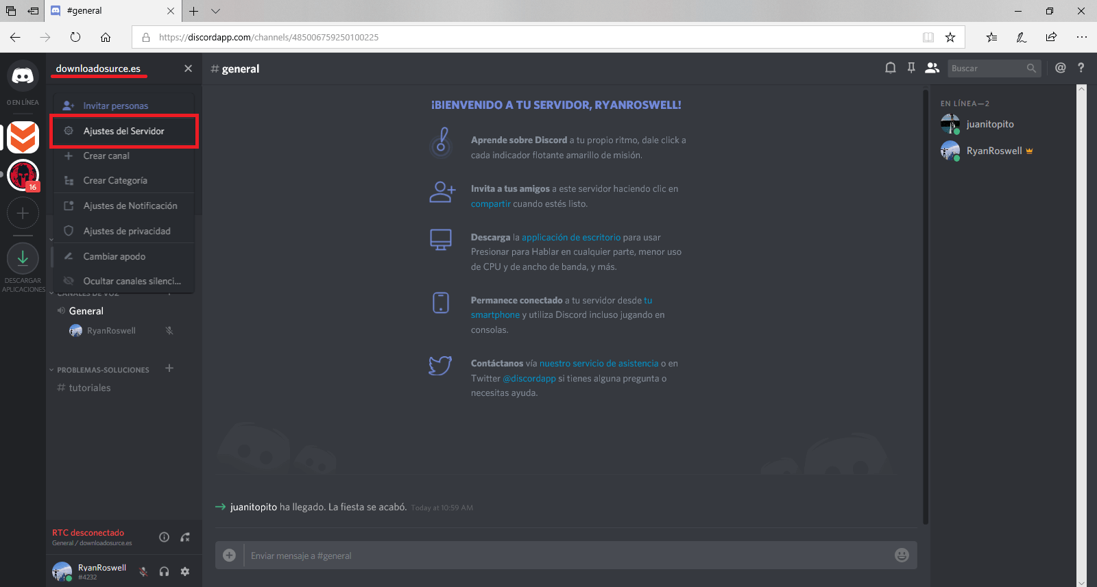 Como Crear Y Configurar Un Servidor De Discord Escritorio Y M Vil Hot Sex Picture